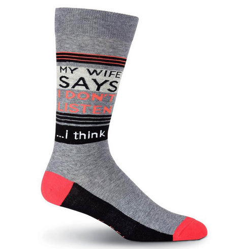 My Wife Says Funky Socks - SOXO #1 Imported Socks Brand in Pakistan
